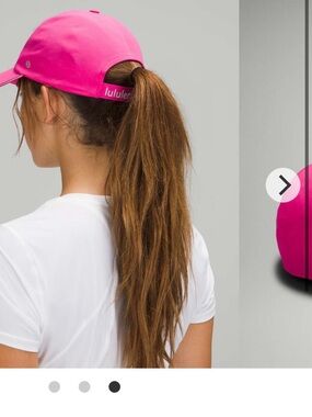 Lululemon Bright Pink  fast  and free Cap